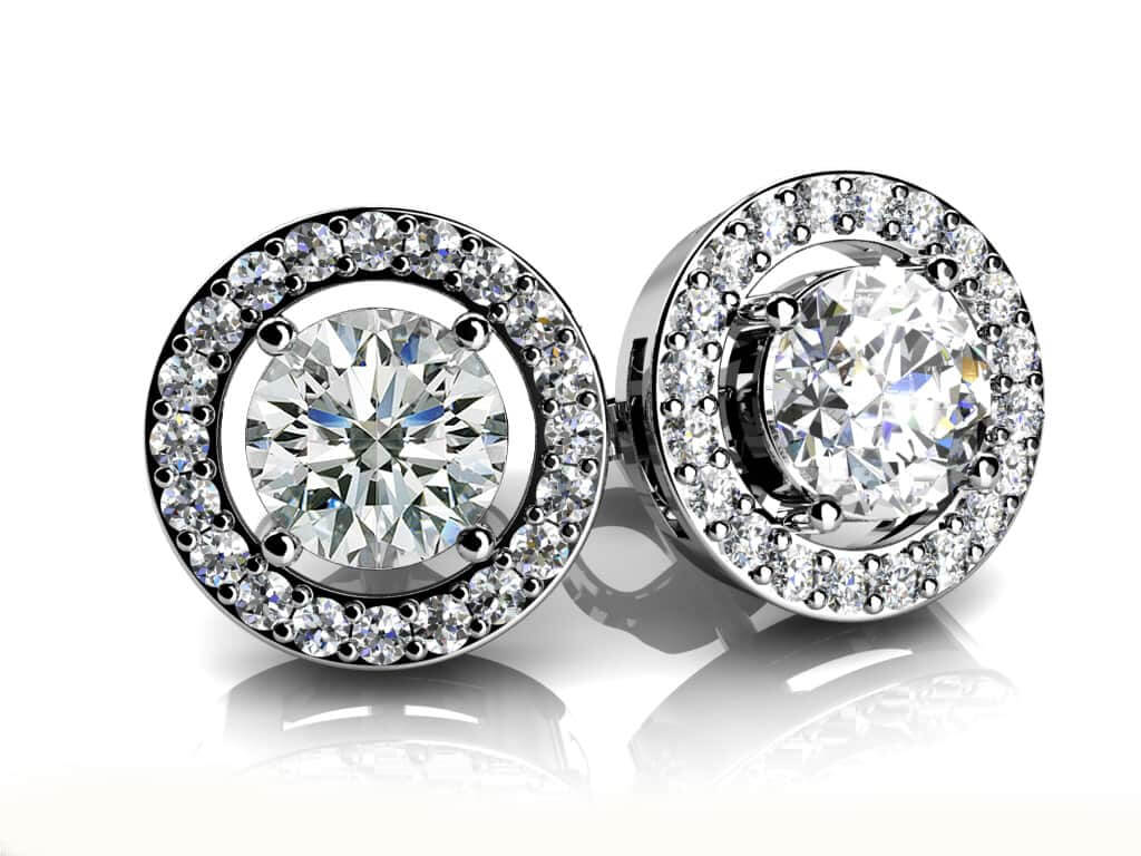 Diamond Stud Earrings: Romanced By Diamonds Stud Earrings 